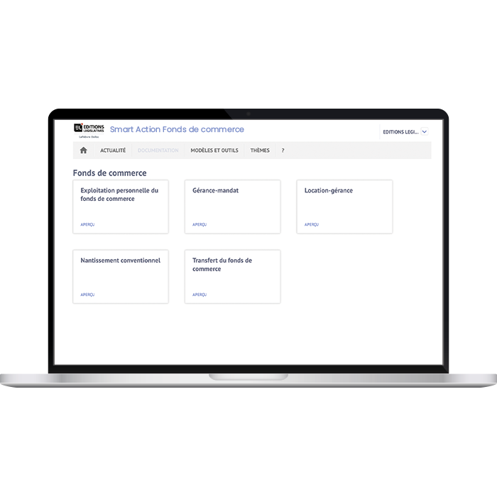 SMART ACTION FONDS DE COMMERCE