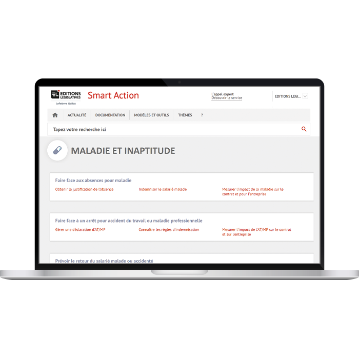 SMART ACTION MALADIE ET INAPTITUDE
