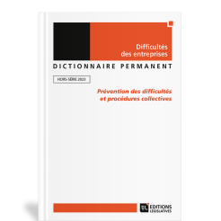 Prevention des difficultes et procedures collectives