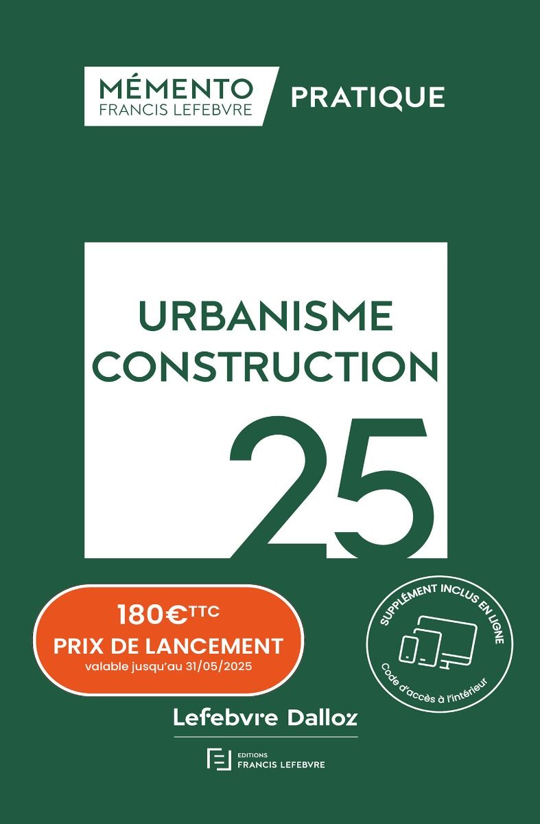 Mémento Urbanisme - Construction 2025