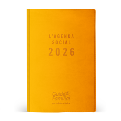 L’Agenda Social Relié 2026 - Jaune Kumquat