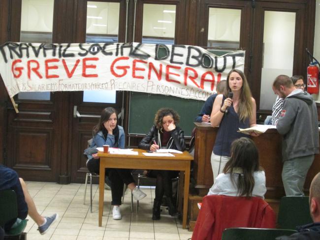Nuit debout : le travail social entre dans la danse
