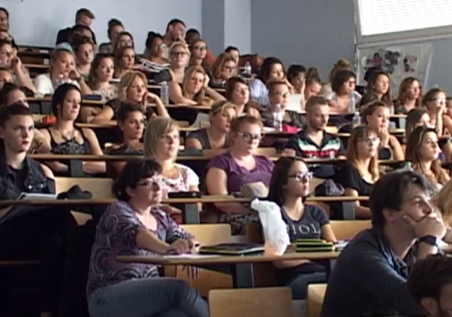Premiers pas d'étudiants à l'IRTS de Reims 