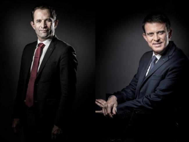 [Présidentielle 2017] Benoit Hamon et Manuel Valls : deux visions du travail et du dialogue social