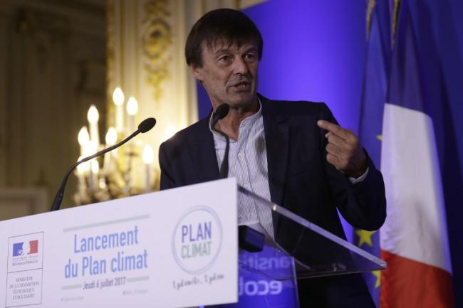 Climat : Nicolas Hulot trace son plan, ambitieux