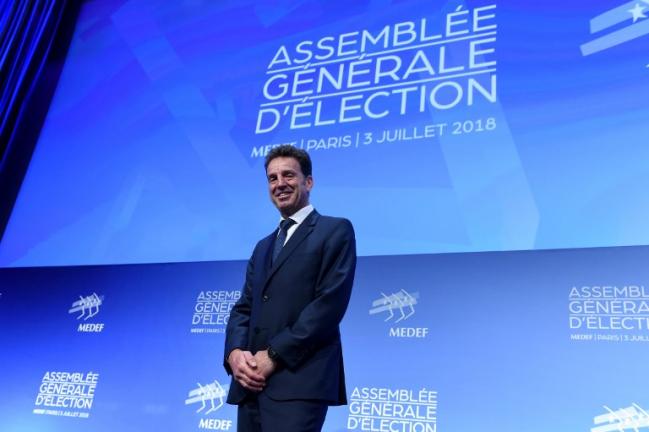 Geoffroy Roux de Bézieux, nouveau président du Medef