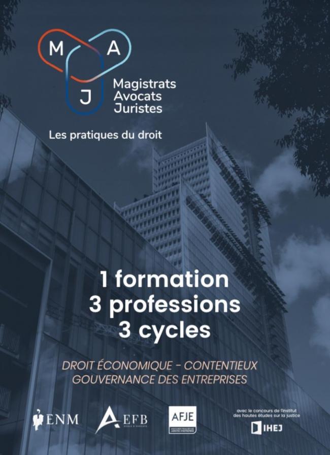 Une formation commune aux juristes, avocats et magistrats dès 2020