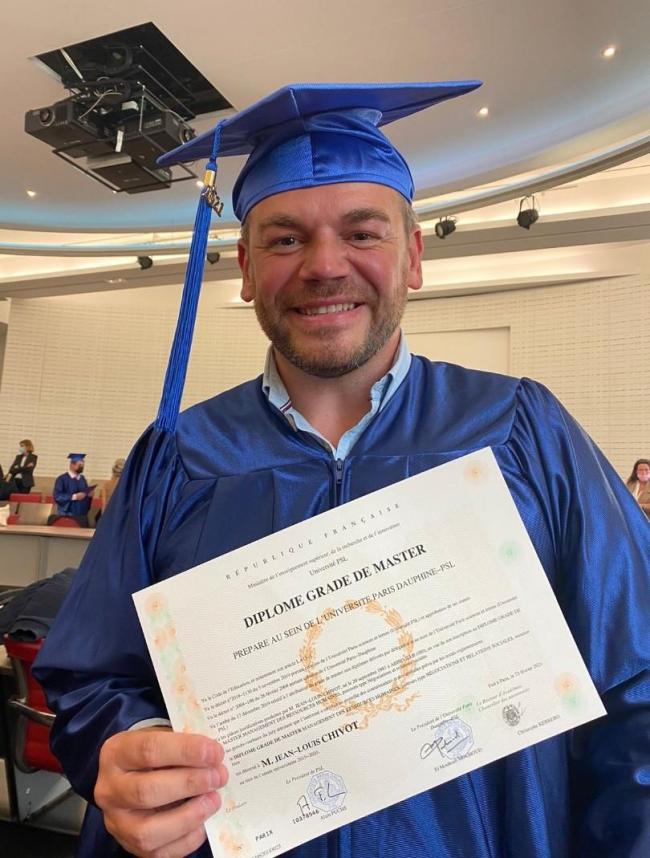 Un secrétaire de CSE passé du CAP pâtissier au master relations sociales !