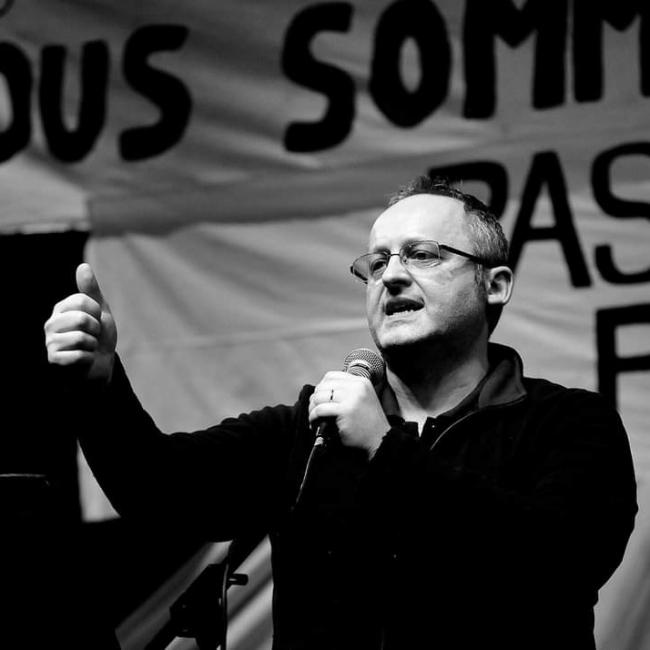 Laurent Degousée, co-délégué de SUD Commerces : "Si tout va bien, on pourra m'appeler Maître en 2023"