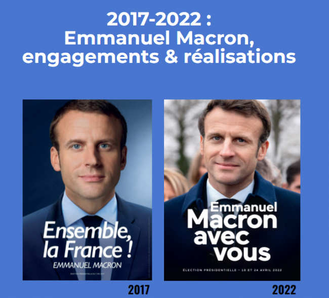 [Infographie] Présidentielle 2022 : quel bilan pour E. Macron ?