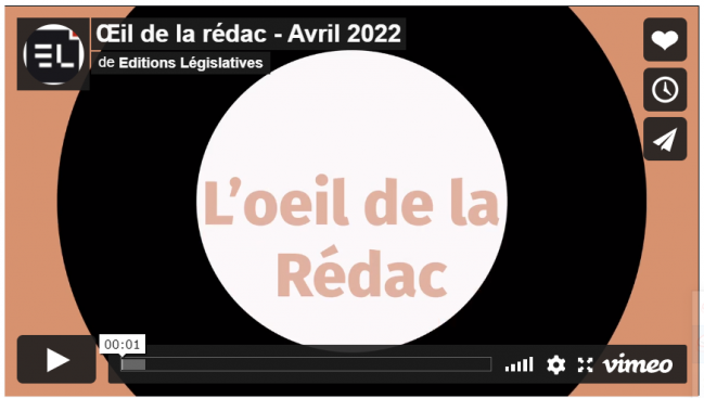 [Vidéo] L'œil de la rédac du mois d'avril